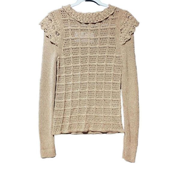 See by Chloe Knit Sweater in Camel‎ Size Medium - Picture 1 of 13